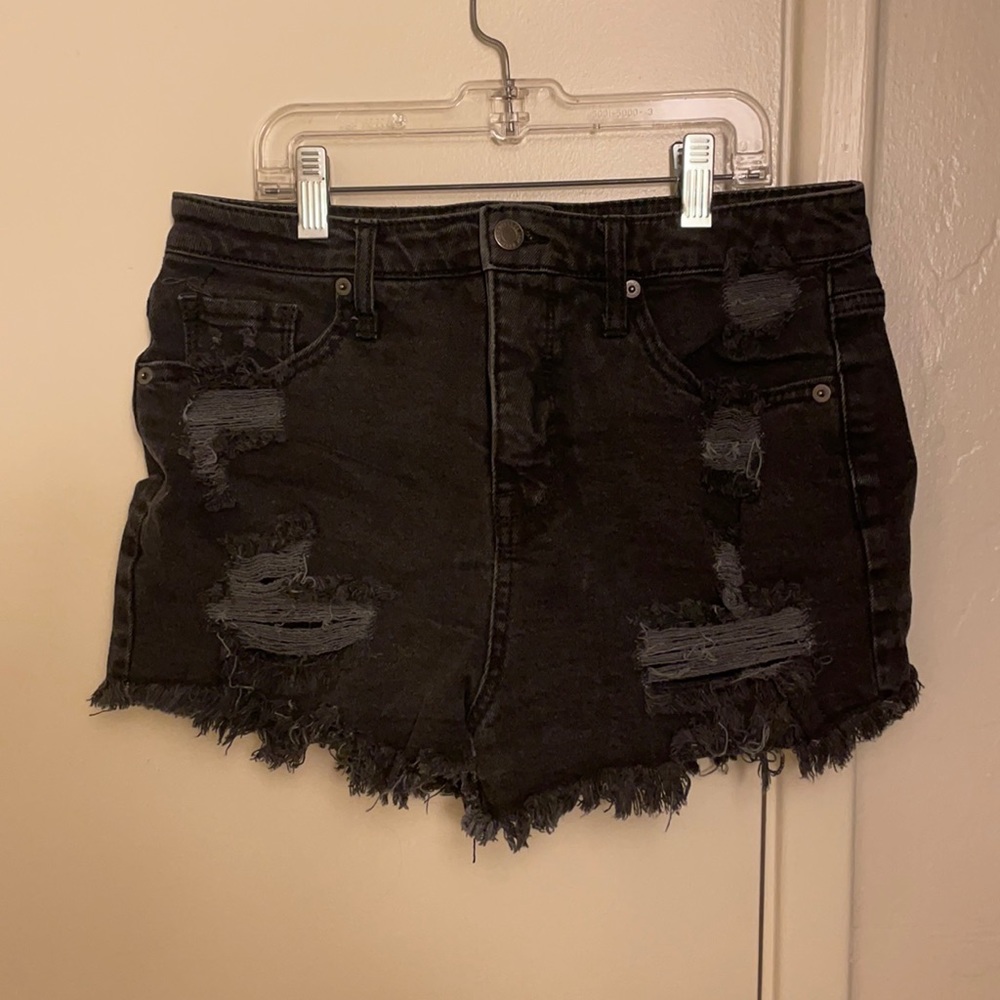 High waisted shorts